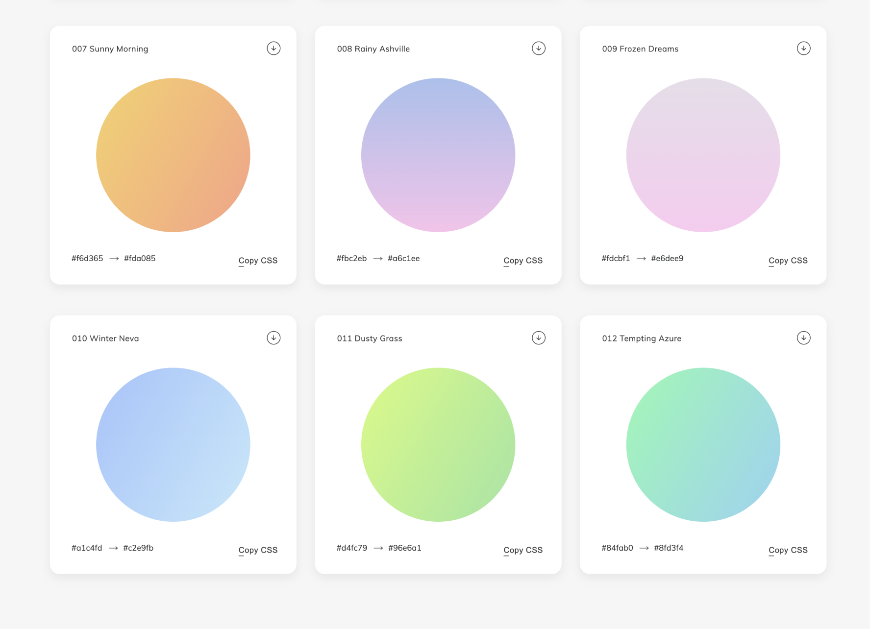 gradient-examples